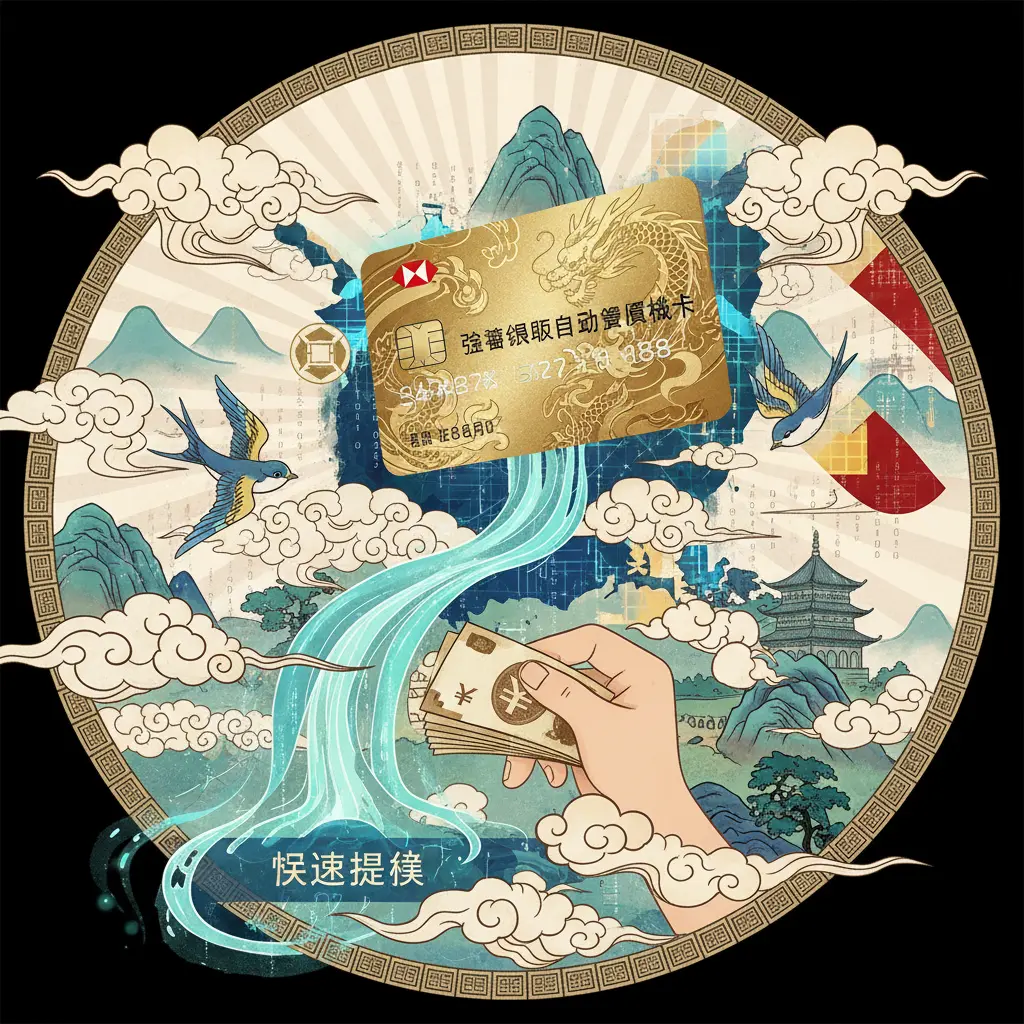 快速提現 - 滙豐銀聯自動櫃員機卡