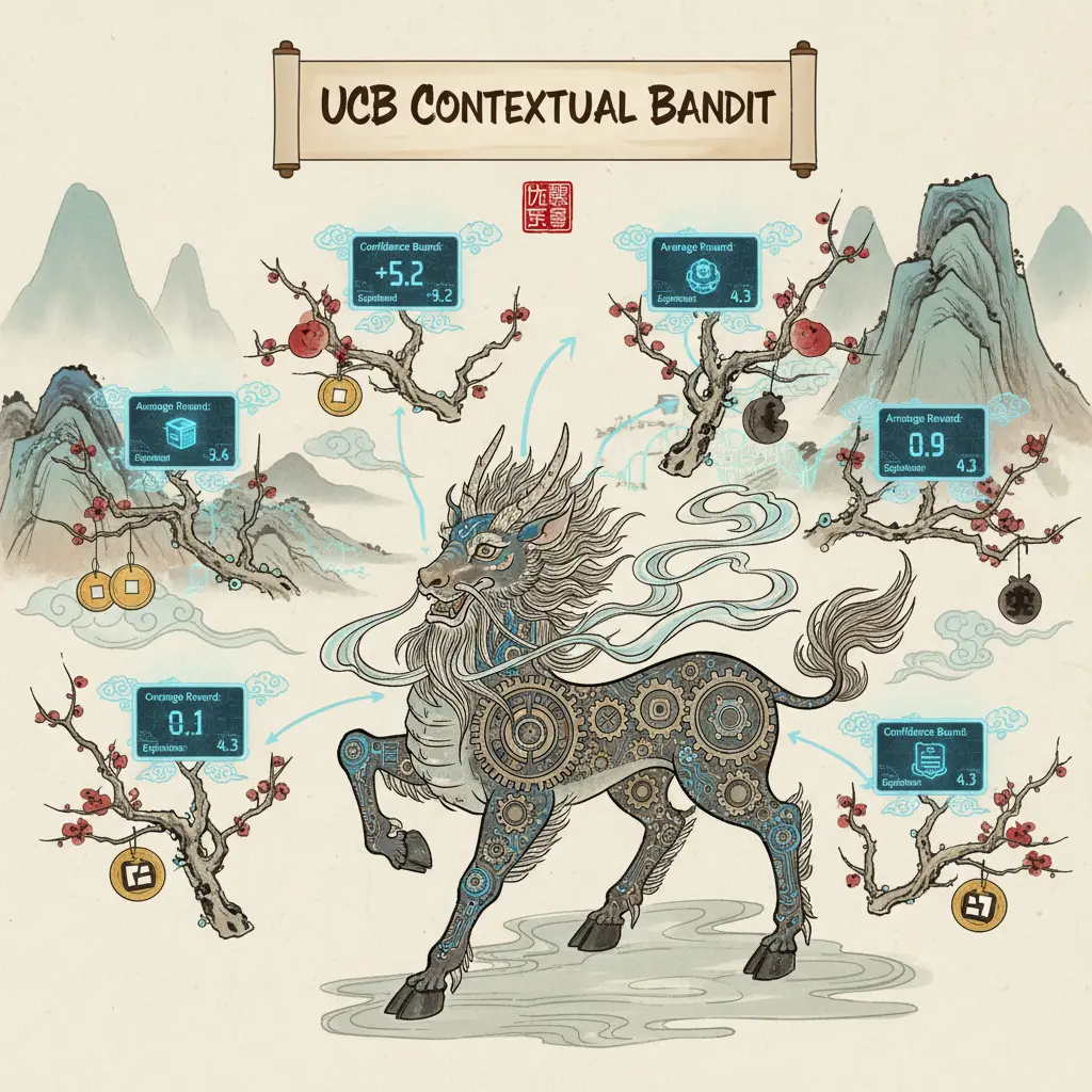 contextual bandit - UCB