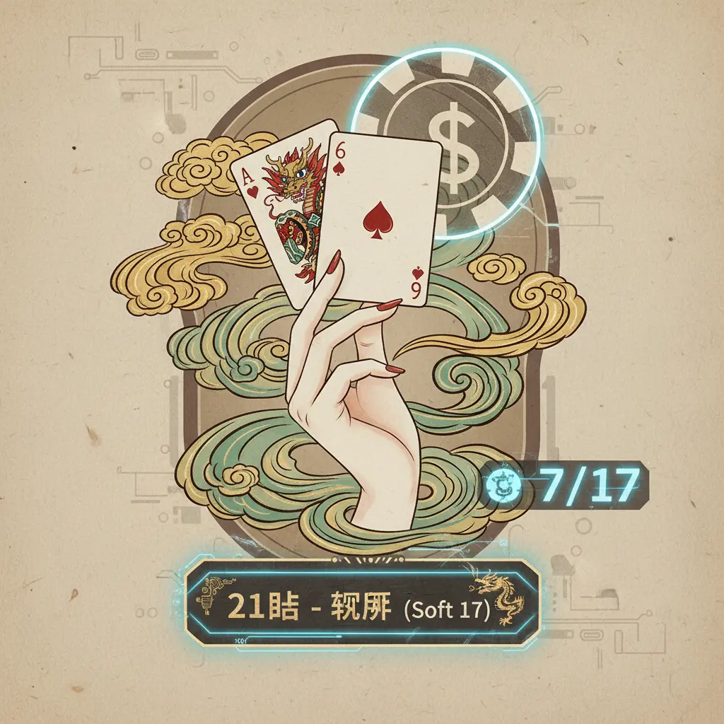 21點 - 軟牌